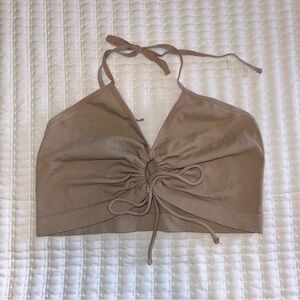 Forever 21 Tie Crop Top